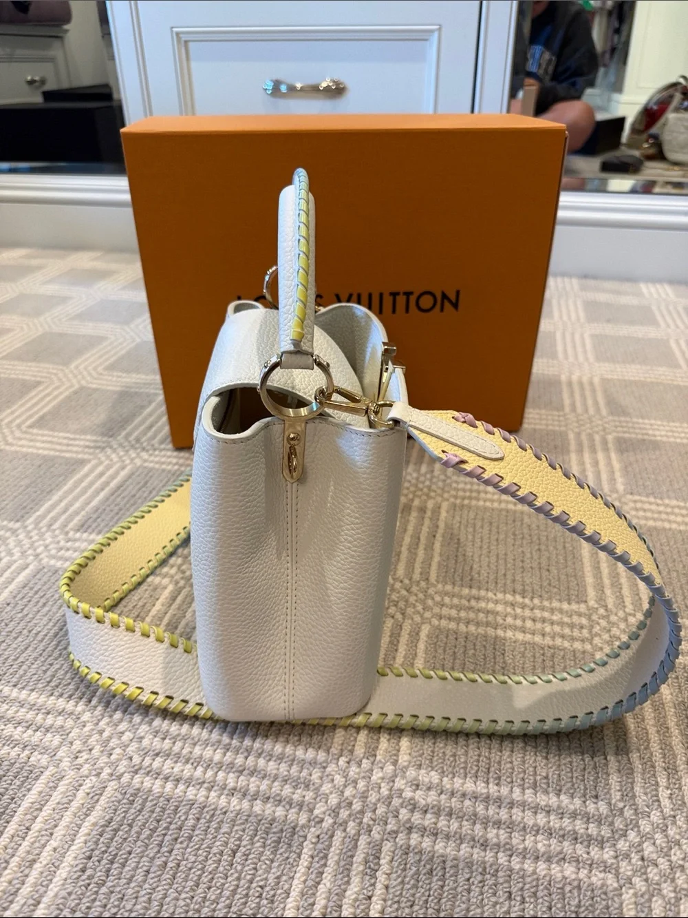 Louis Vuitton Taurillon Capucines BB satchel